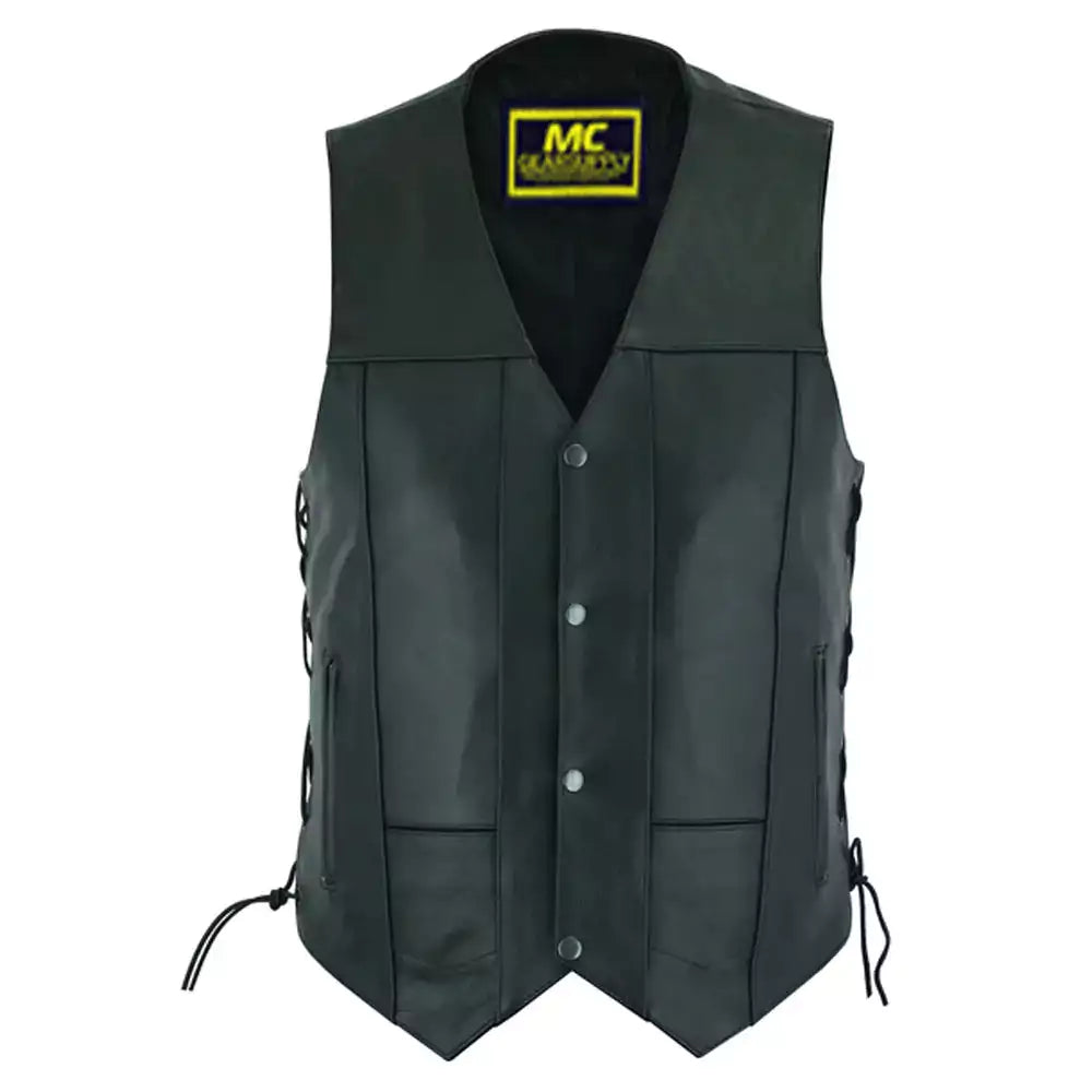 mens ten pocket utility vest mens black leather motorcycle vests for sale