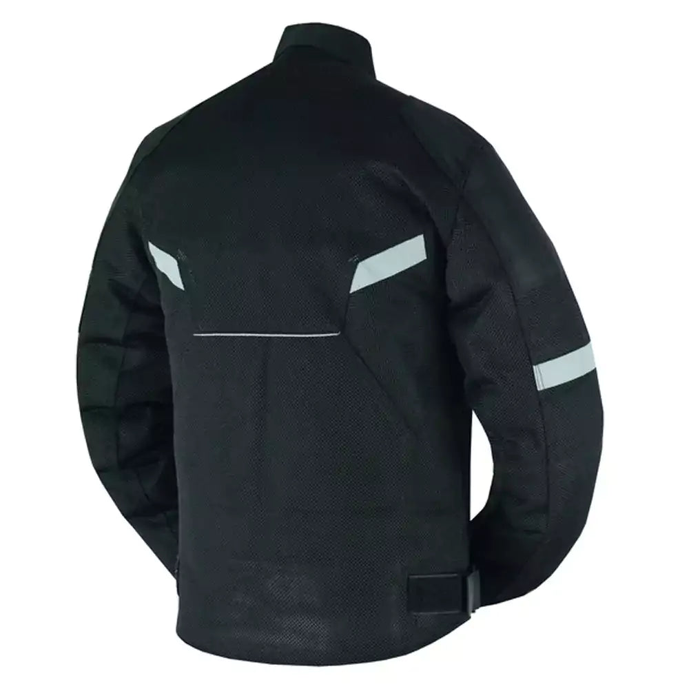 Black Men's Performance Mesh Jacket