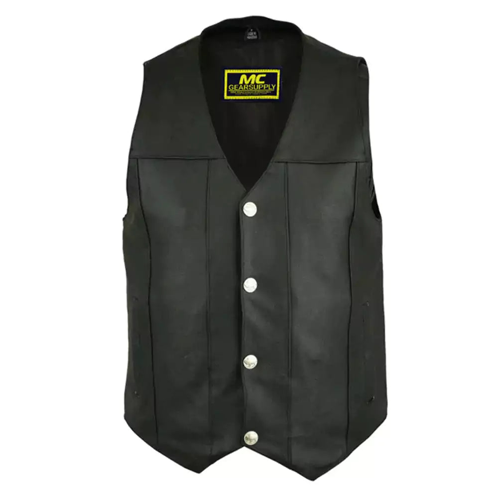 men's single back panel concealed carry vest