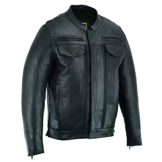 Chaqueta de estilo utilitario moderno para hombre MC10108