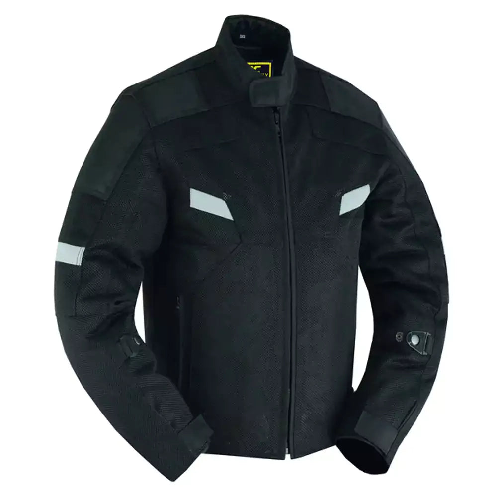 Black Men's Performance Mesh Jacket