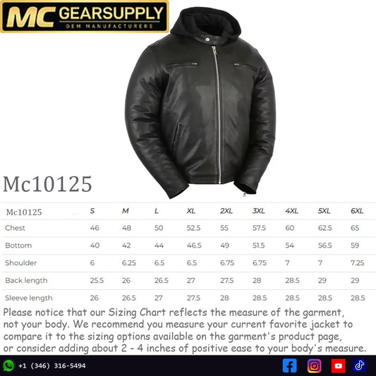 Men's Sporty Cruiser Jacket MC10125