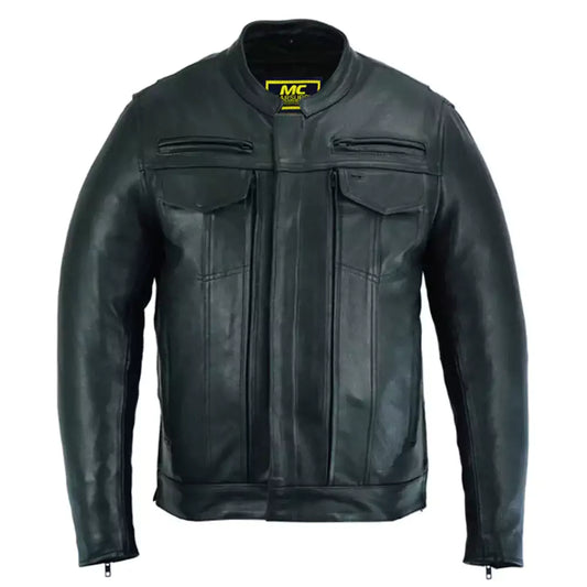 Chaqueta de estilo utilitario moderno para hombre MC10108