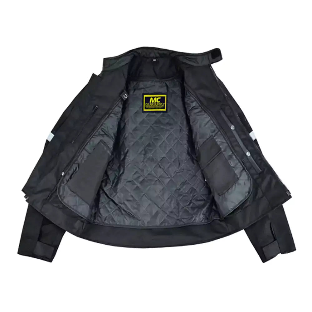 Black Men's Performance Mesh Jacket