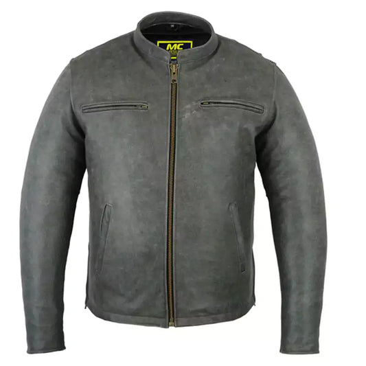 Men's Sporty Cruiser Jacket (Gray) MC10124