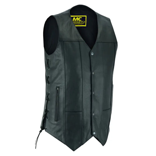 MC20104 CHALECO UTILITARIO DE DIEZ BOLSILLOS PARA HOMBRE - ALTO