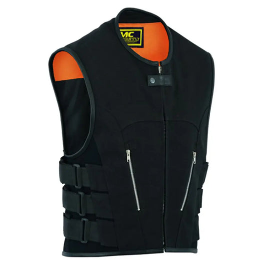 MC20115 CHALECO DE LONA ACTUALIZADO ESTILO SWAT TEAM PARA HOMBRE