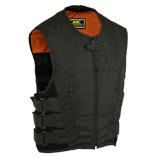 MC20131 CHALECO TEXTIL ACTUALIZADO ESTILO SWAT TEAM PARA HOMBRE