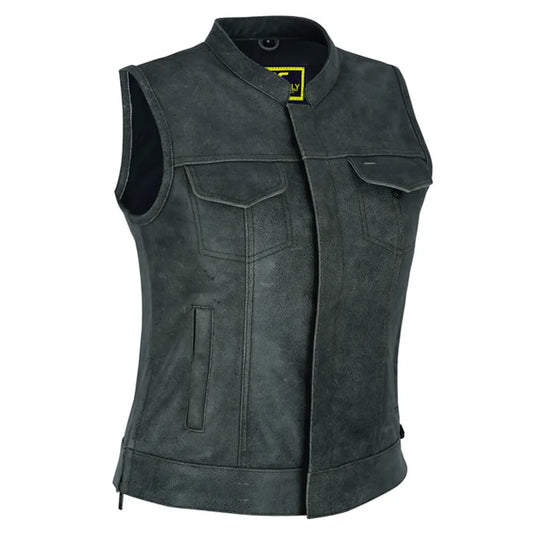 MC40118 WOMEN’S PREMIUM SINGLE BACK PANEL CONCEALMENT VEST - GRAY