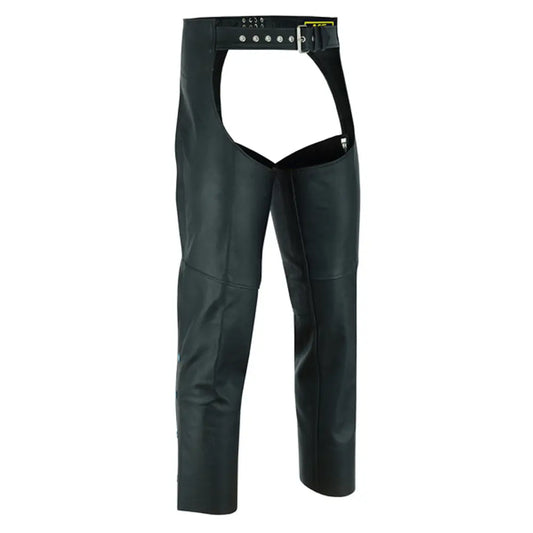 MC50105 UNISEX BASIC COIN POCKET LEATHER CHAPS