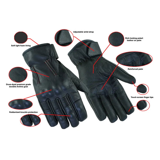 MC60124 MEN’S FEATURE-PACKED RAKISH GLOVE