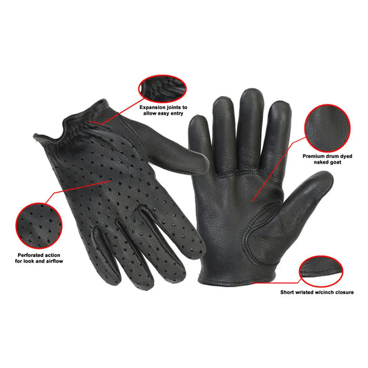 MC60129 PERFORATED POLICE STYLE GLOVE