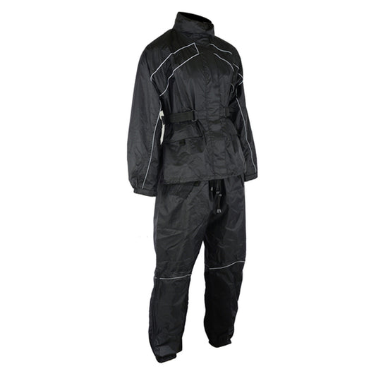 MC80101 TRAJE DE LLUVIA NEGRO